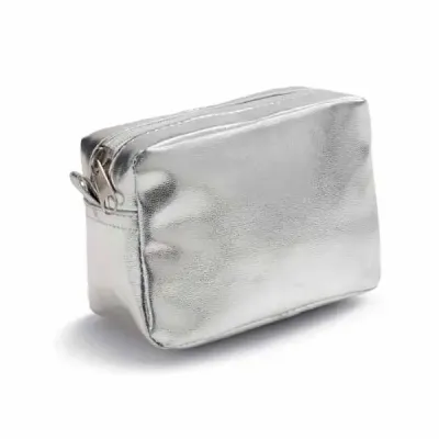Necessaire em PVC prata Personalizada - 450052
