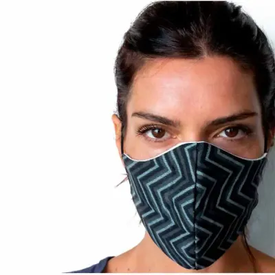 Máscara de proteção em tecido mescla - 949230
