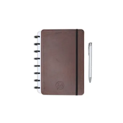 Caderno de disco - Capa Marrom
