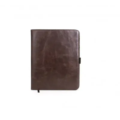 Capa para caderno em couro
