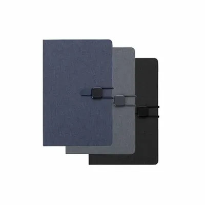 Caderno Personalizado com fecho em elástico diferenciado