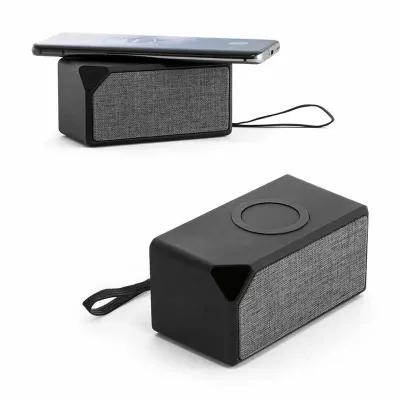 Caixa De Som e Carregador Bluetooth Personalizada