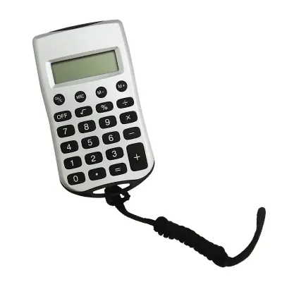 Calculadora plástica retangular de 8 dígitos - 166119