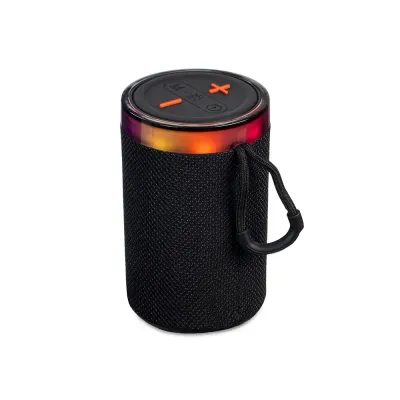Caixa de Som Multimídia TWS com Luzes RGB - Preto