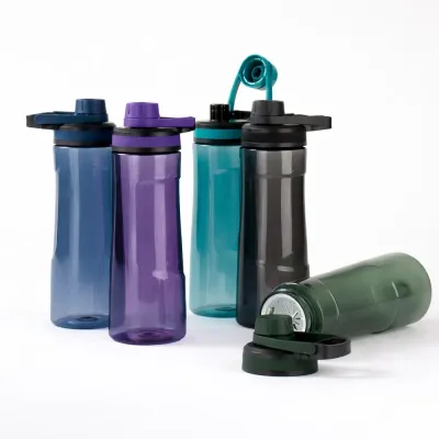  Garrafa Plástica 750ml - opções de cores