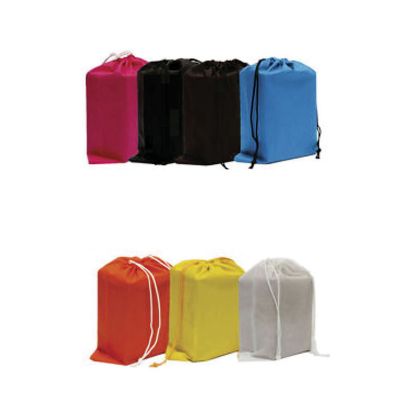 Saco mochila em TNT com opção de cores
