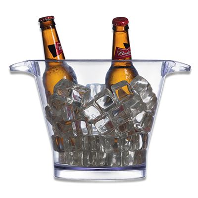 Balde de gelo para cerveja personalizado de acrílico e capacidade para 4 litros. - 175332