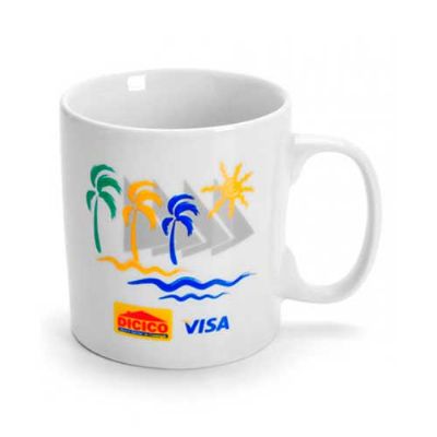 Caneca de porcelana para personalizar.