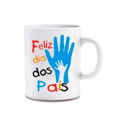 Caneca personalizada de porcelana em sublimação sem limite de cores.