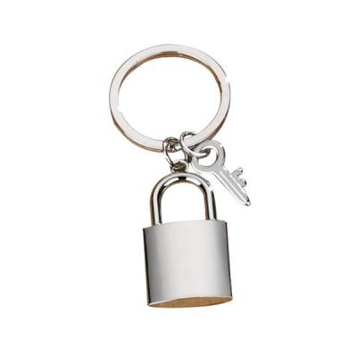 CHAVEIRO DE METAL CADEADO PERSONALIZADO