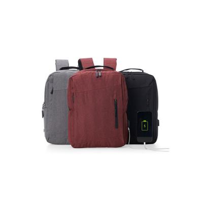Mochila de Nylon USB 21L Para Brindes Personalizada