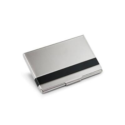 Porta Cartão de Visita Aluminio para Brindes