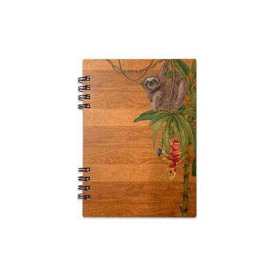 Caderno em madeira- -preguiça - 1449891