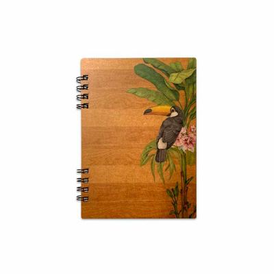 Caderno em madeira A6 - 1449888