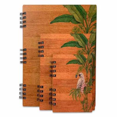 Caderno em madeira com AIRO - tamanhos - 1449883