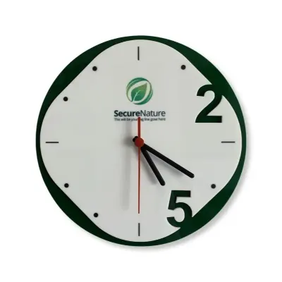 Relógio de Acrílico verde - 1771227