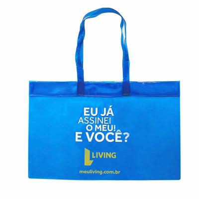Sacola Retangular produzida em PVC Cristal Transparente Incolor ou Colorido - 1015873
