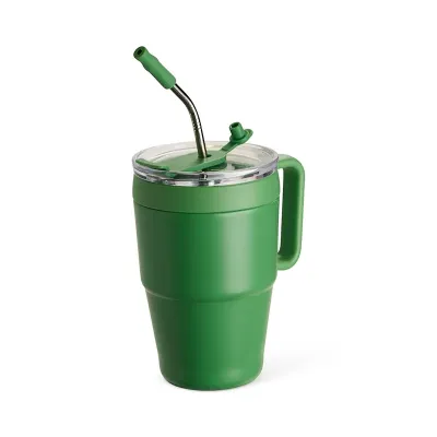 Na cor verde