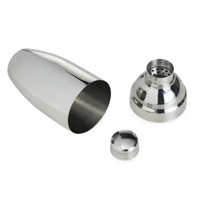 Coqueteleira de inox com capacidade para 750ml