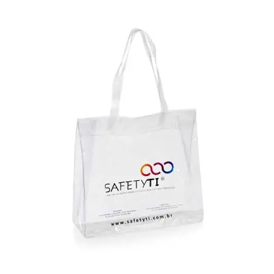 Sacola em PVC personalizada