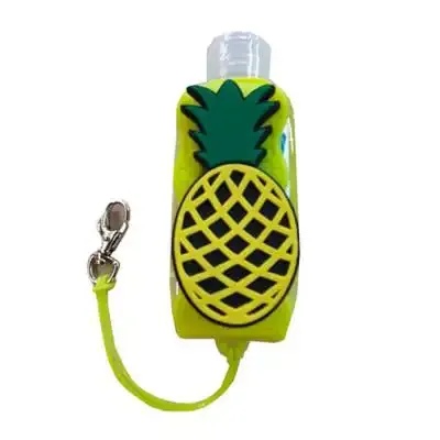 Porta álcool gel emborrachado para bolsa