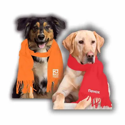 Cachecol em Soft para pet Personalizado com logo em bordado eletrônico - 1317178