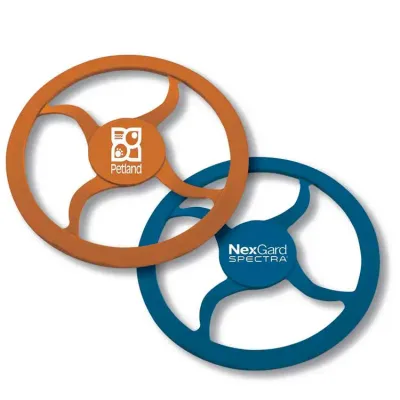 Frisbee personalizado - laranja e azul - 1582376