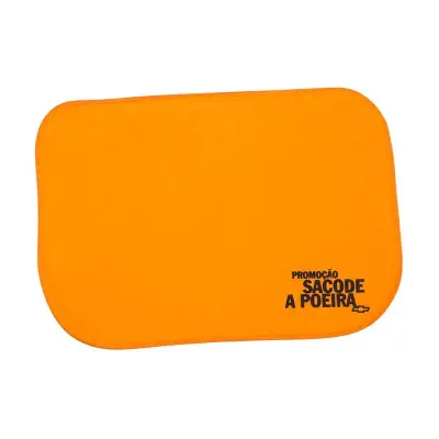Flanela personalizada laranja em diversas cores, tamanhos e tecidos - 140453