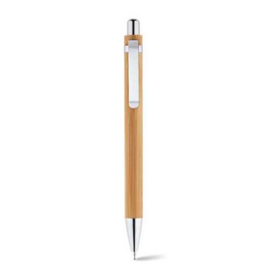 Conjunto de caneta e lapiseira em bambu - 1015962