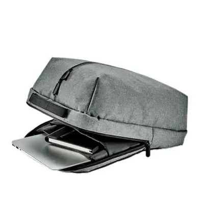 Mochila para notebook com compartimento posterior forrado com diversos bolsos interiores - 418739