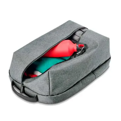 Mochila para notebook com compartimento frontal forrado para transporte de roupas - 418740