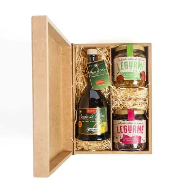 Kit Gourmet Orgânico com Aperitivos e Azeite Extra Virgem