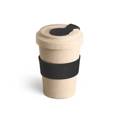 Copo Ecológico Personalizado na cor preto - 931407