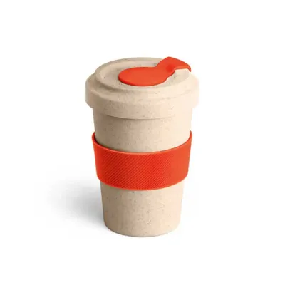 Copo Ecológico Personalizado na cor laranja - 931408