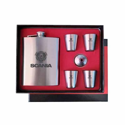 Kit acessórios whisky 06 peças estojo