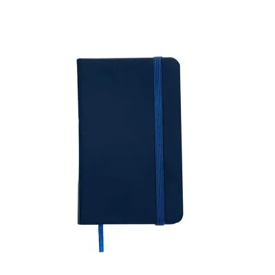Caderneta azul com elástico para lacre - 1526530