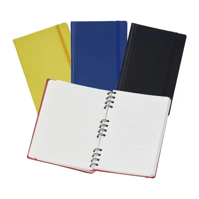 Cadernetas Emborrachadas - várias cores