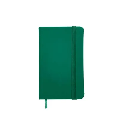 Caderneta verde com elástico para lacre - 1526533