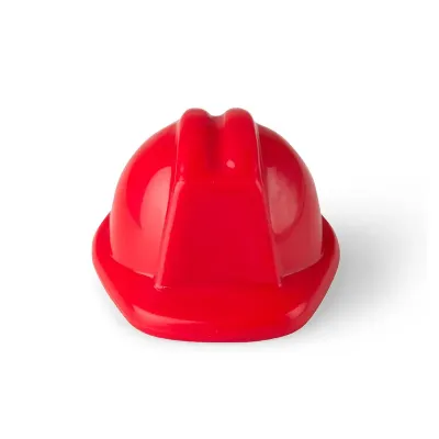 Chaveiro capacete de segurança EPI, material plástico vermelho - 1975208