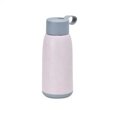Garrafa de vidro 350ml rosa - 1750731