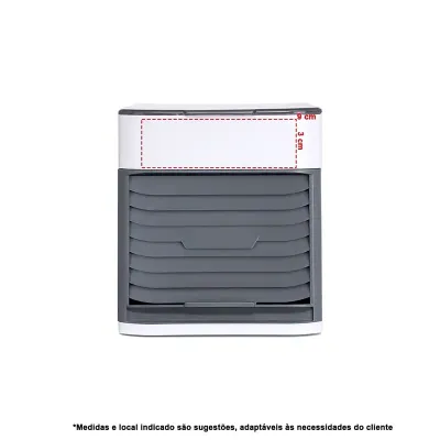 Mini Climatizador de Ar Portátil: medidas - 1860406
