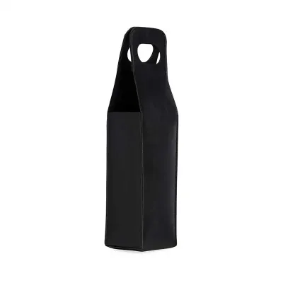 Estojo porta vinho em sintético bidim