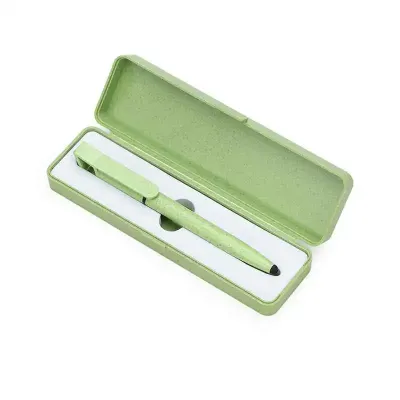 Estojo fibra de bambu Personalizado para uma caneta - 973203