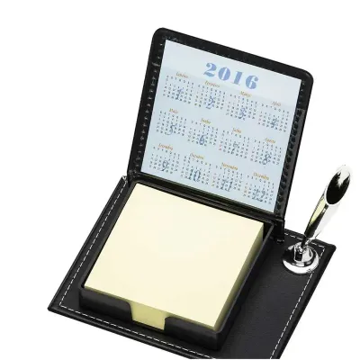 Bloco de anotações com calculadora e marcadores de capa - 220278