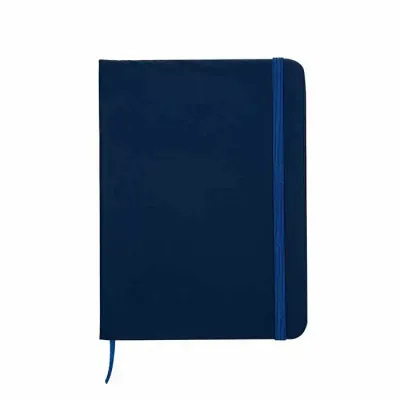 Caderneta azul marinho