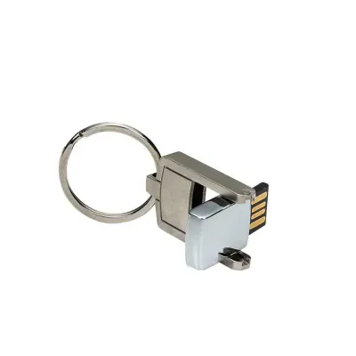 Mini pen drive 4Gb giratório personalizado - 804718