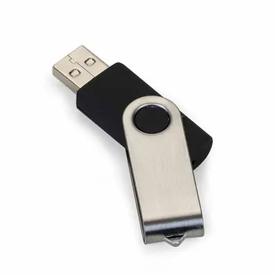 Pen drive de metal giratório 4GB