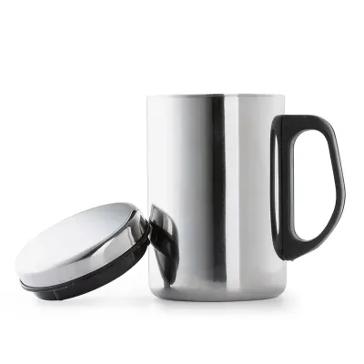 Caneca de 350ml inox com parede dupla