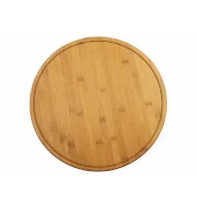 Conjunto para pizza 11 peças em bambu/Aço Inox Personalizado - 1741235