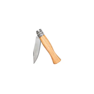 Canivete de madeira com lâmina de aço inoxidável  - 1964033
